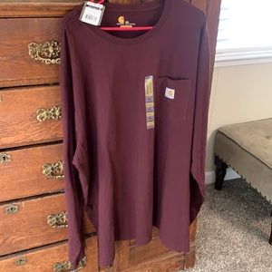 New with tags men’s long sleeve Carhartt shirt